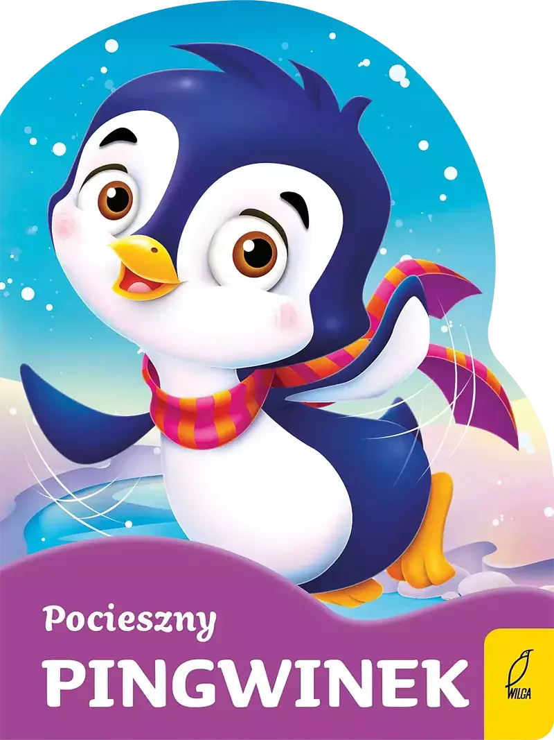 Wykrojnik. Pocieszny pingwinek