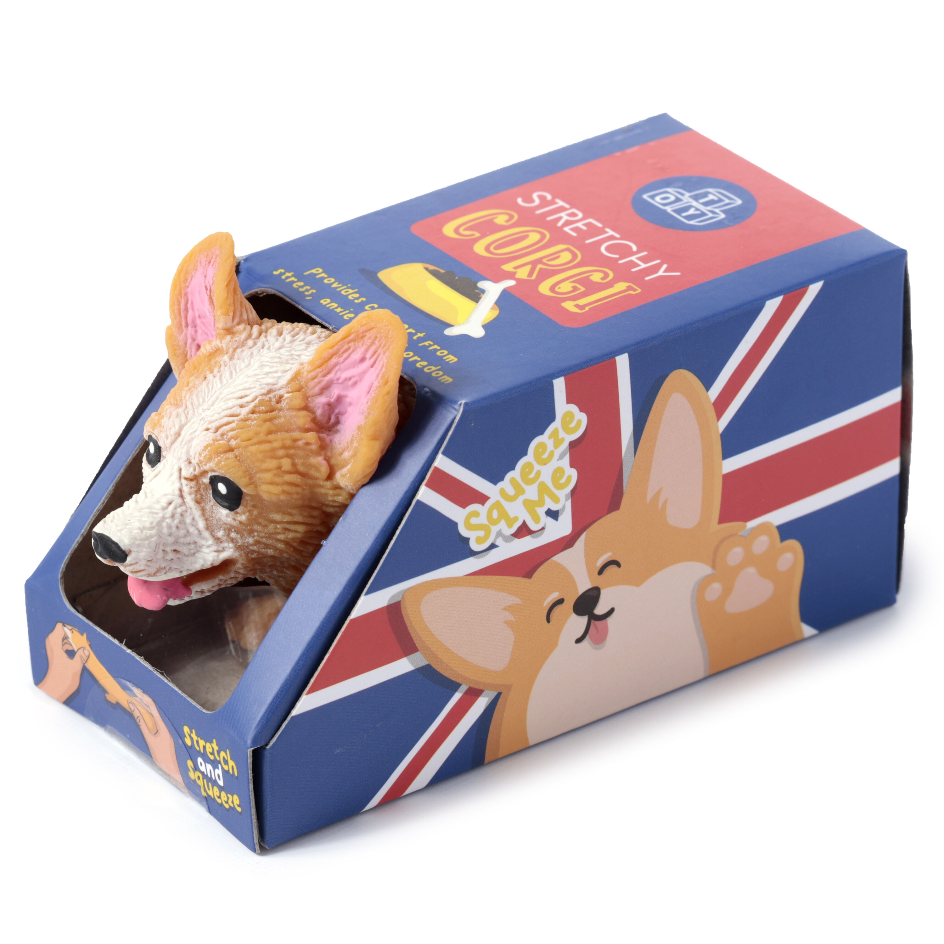 Gniotek rozciągliwy Pies Corgi TY894