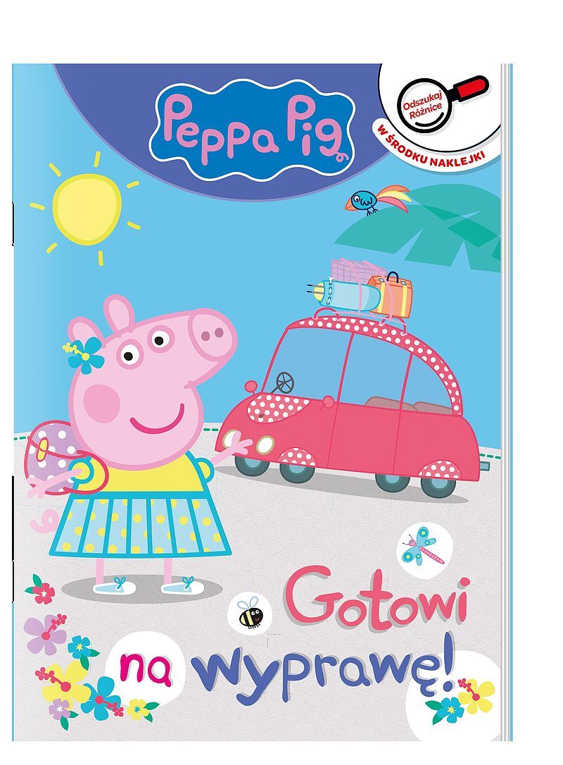 Peppa Pig. Odszukaj różnice. Gotowi na wyprawę