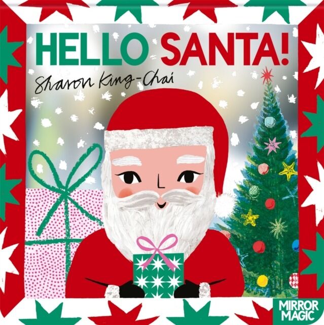 Hello Santa! a Christmas search-and-find mirror book