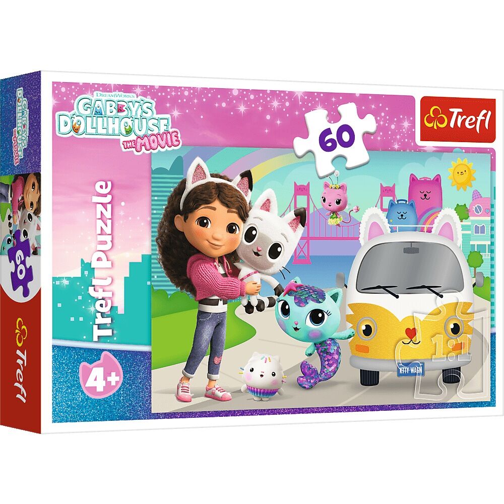 Puzzle 60 Gabby i Kocie przygody 17415