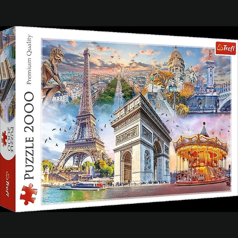 Puzzle 2000 weekend w paryżu 27125