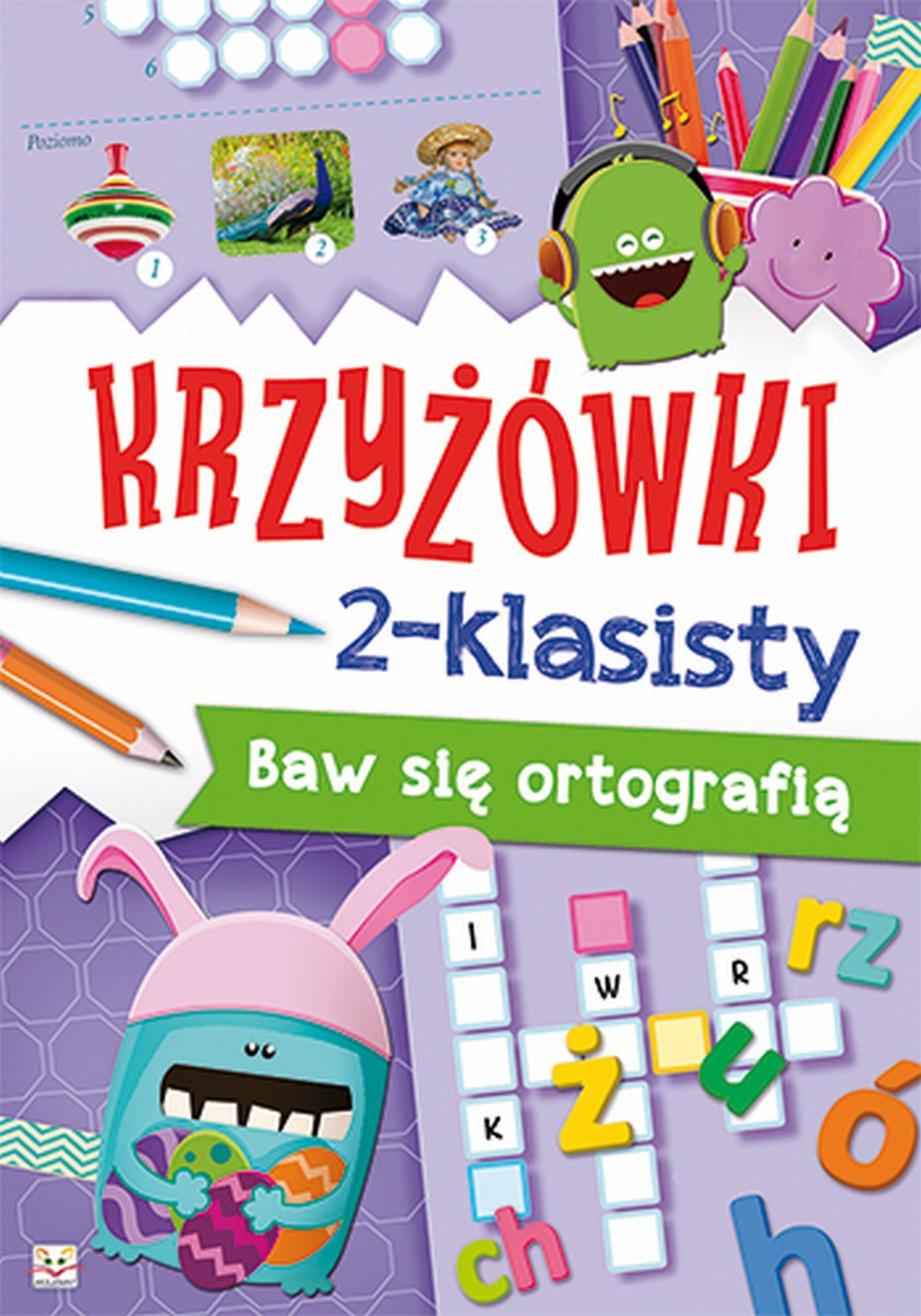 Krzyżówki 2-klasisty. Baw się ortografią.