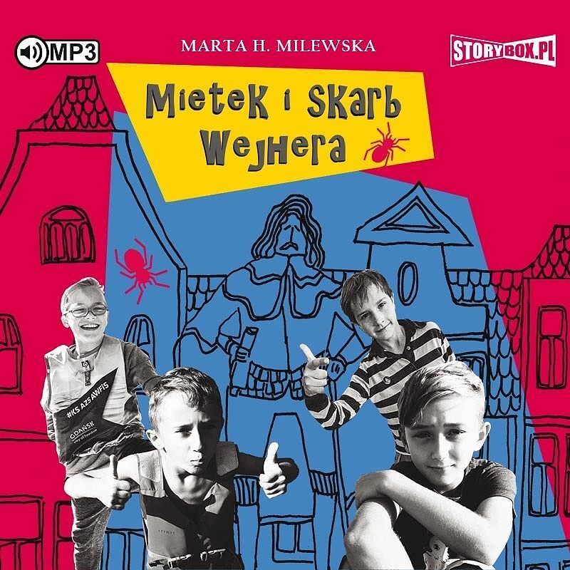 Mietek i skarb Wejhera (audiobook) CD MP3