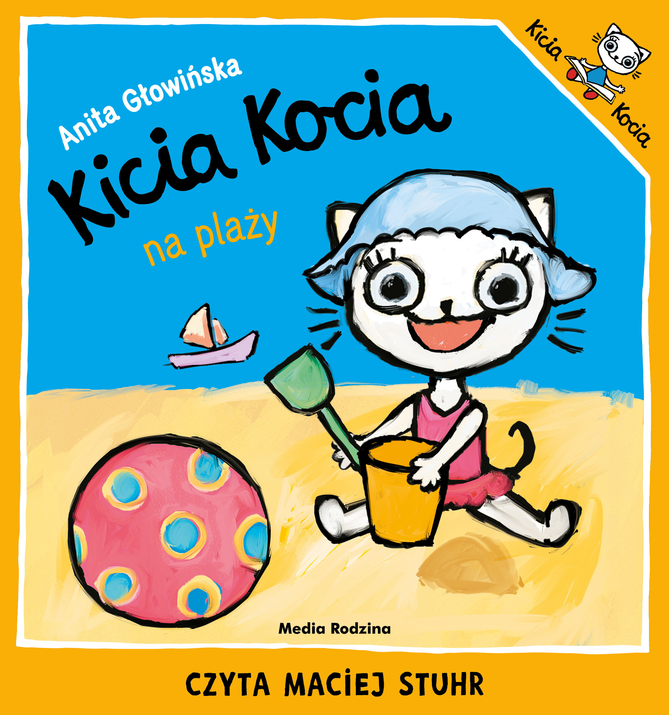 Kicia Kocia na plaży (audiobook MP3)