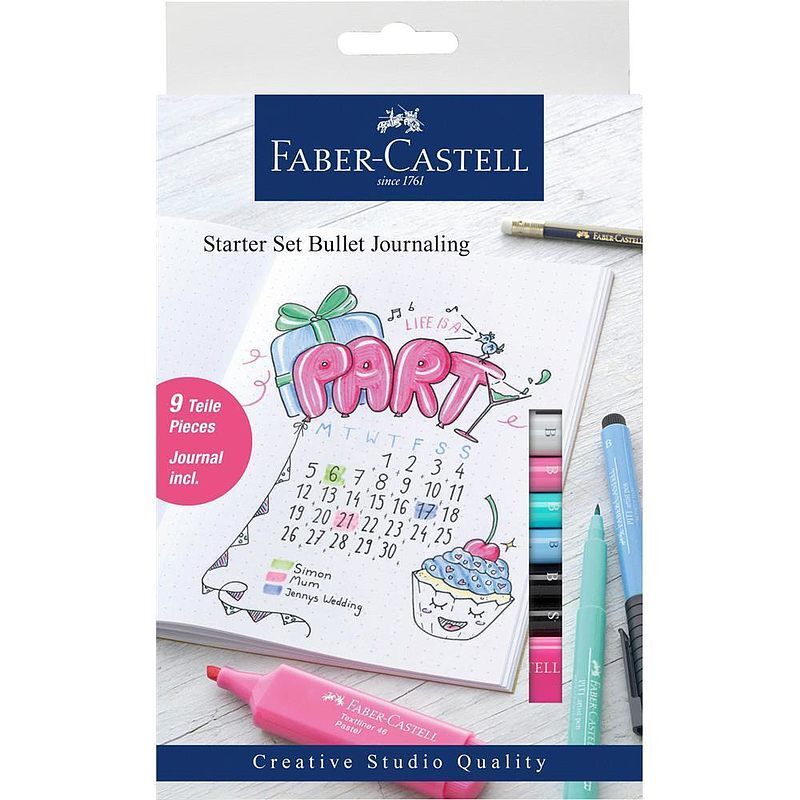 Zestaw startowy faber-castell bullet journal