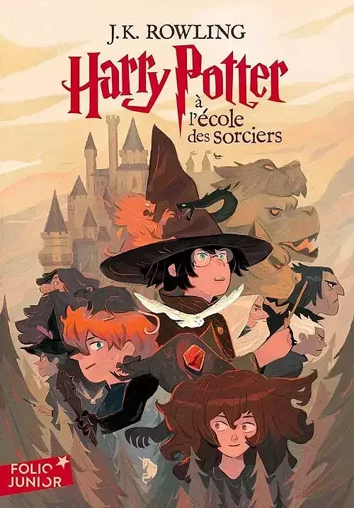 Harry Potter 1 A L'ecole Des Sorciers przekład francuski