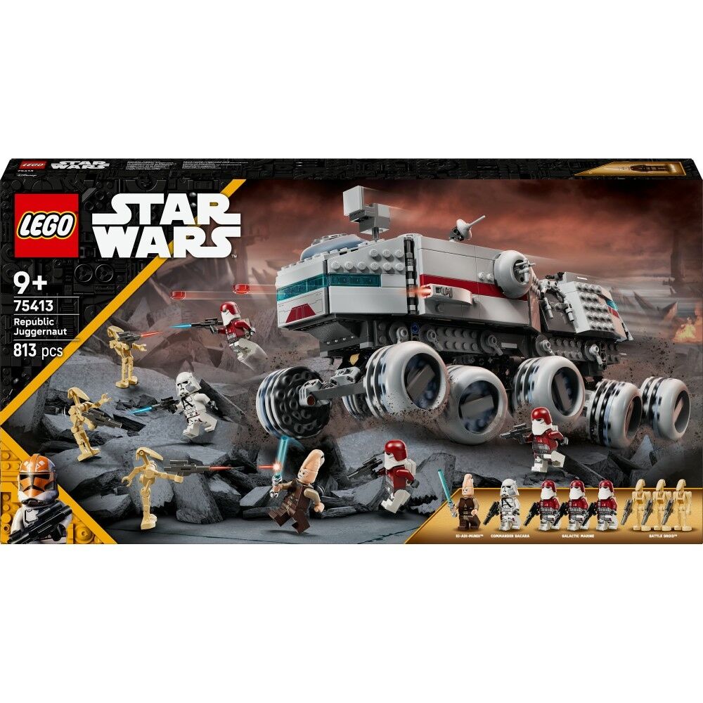 LEGO Star Wars Czołg Republiki Juggernaut 75413