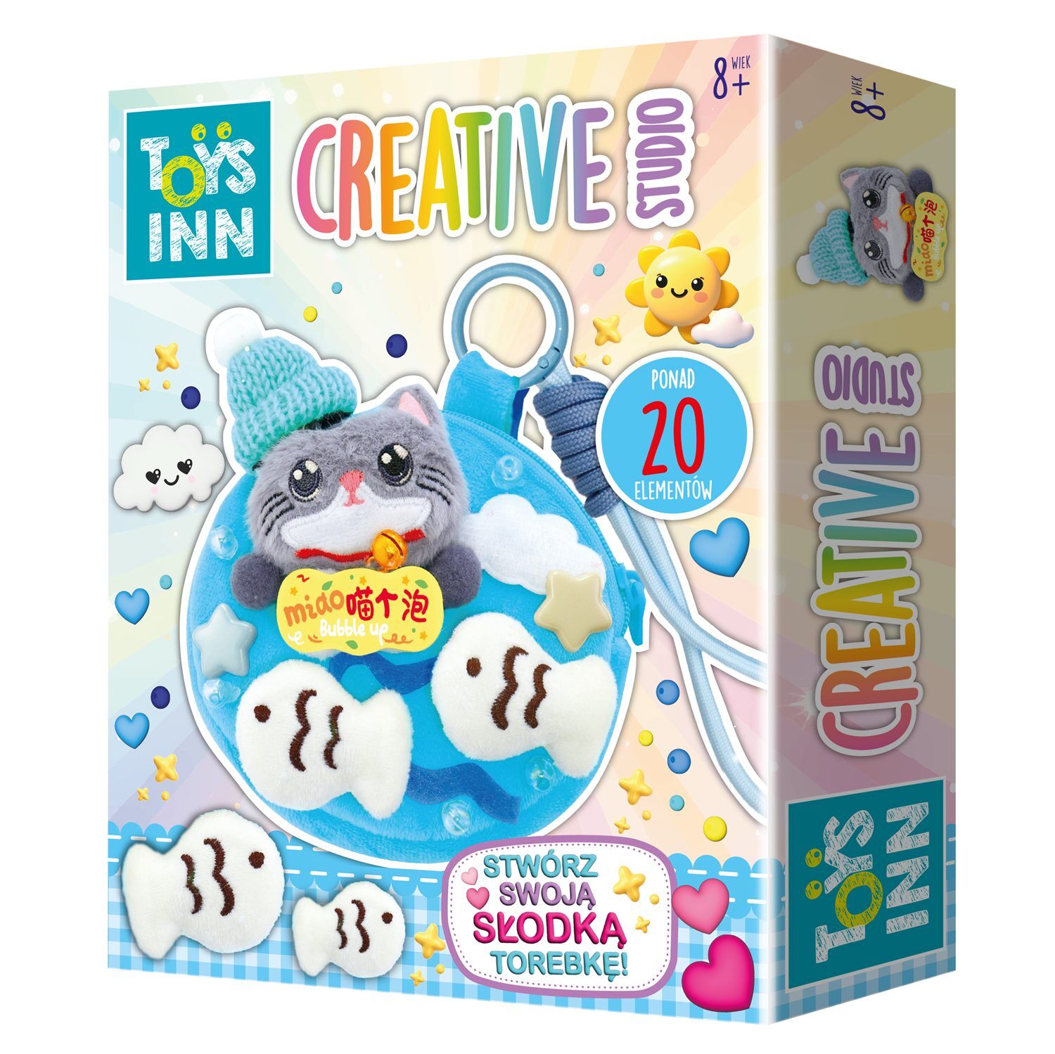 Creative Studio Stwórz swoją mini Torebkę niebieską ToysInn STN 9926