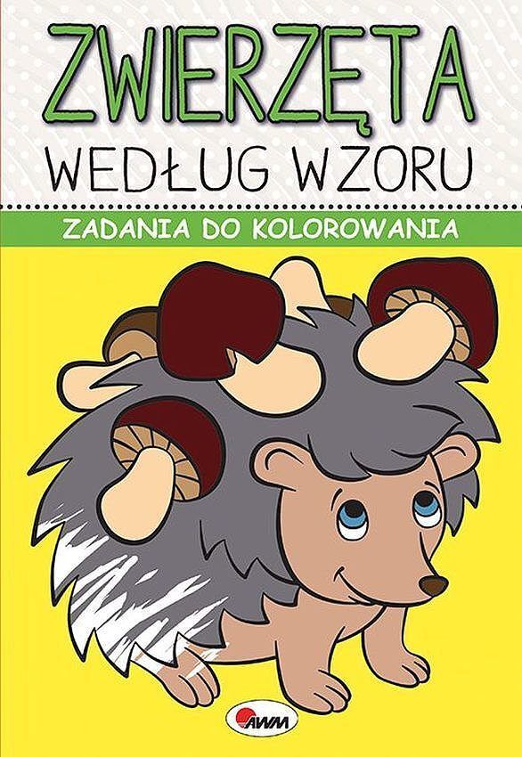 Zwierzęta według wzoru. Zadania do kolorowania