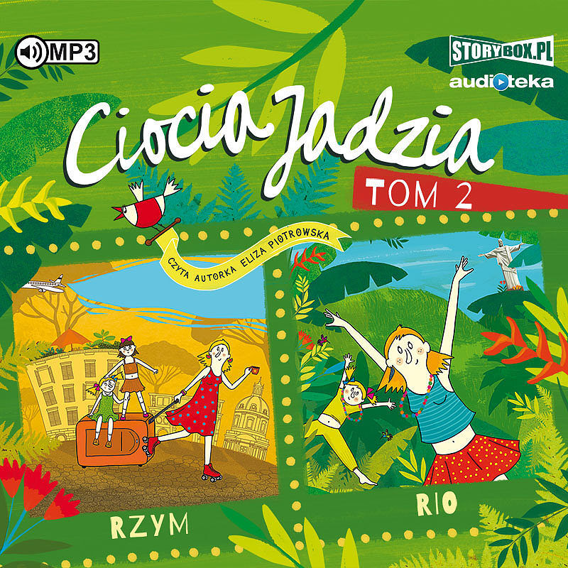 Cd mp3 rzym. Rio. Ciocia jadzia. Tom 2