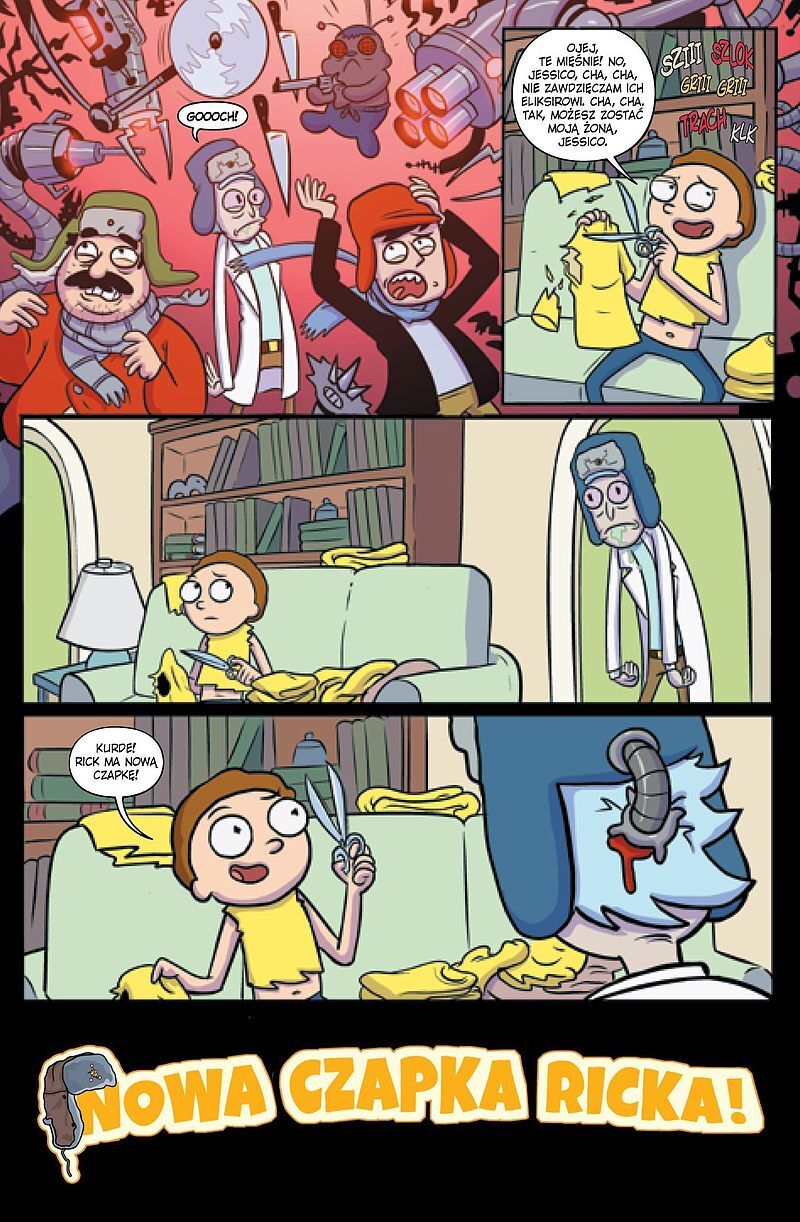 Rick i Morty - Nowa czapka Ricka!