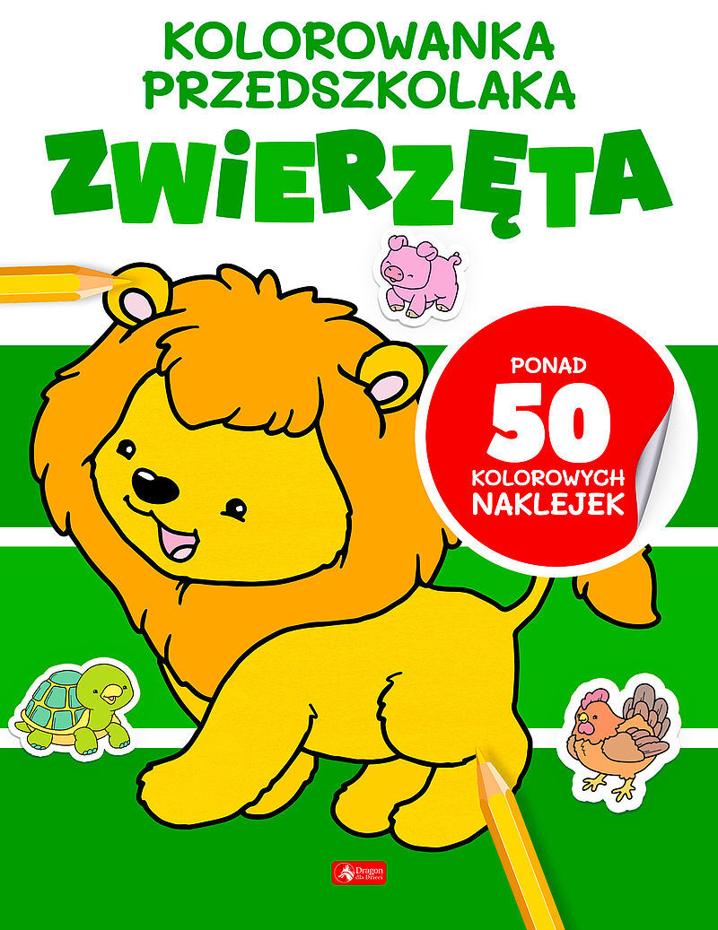 Kolorowanka przedszkolaka. Zwierzęta