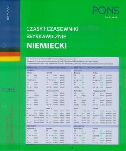 Czasy i czasowniki błyskawicznie MINI niemieckie PONS