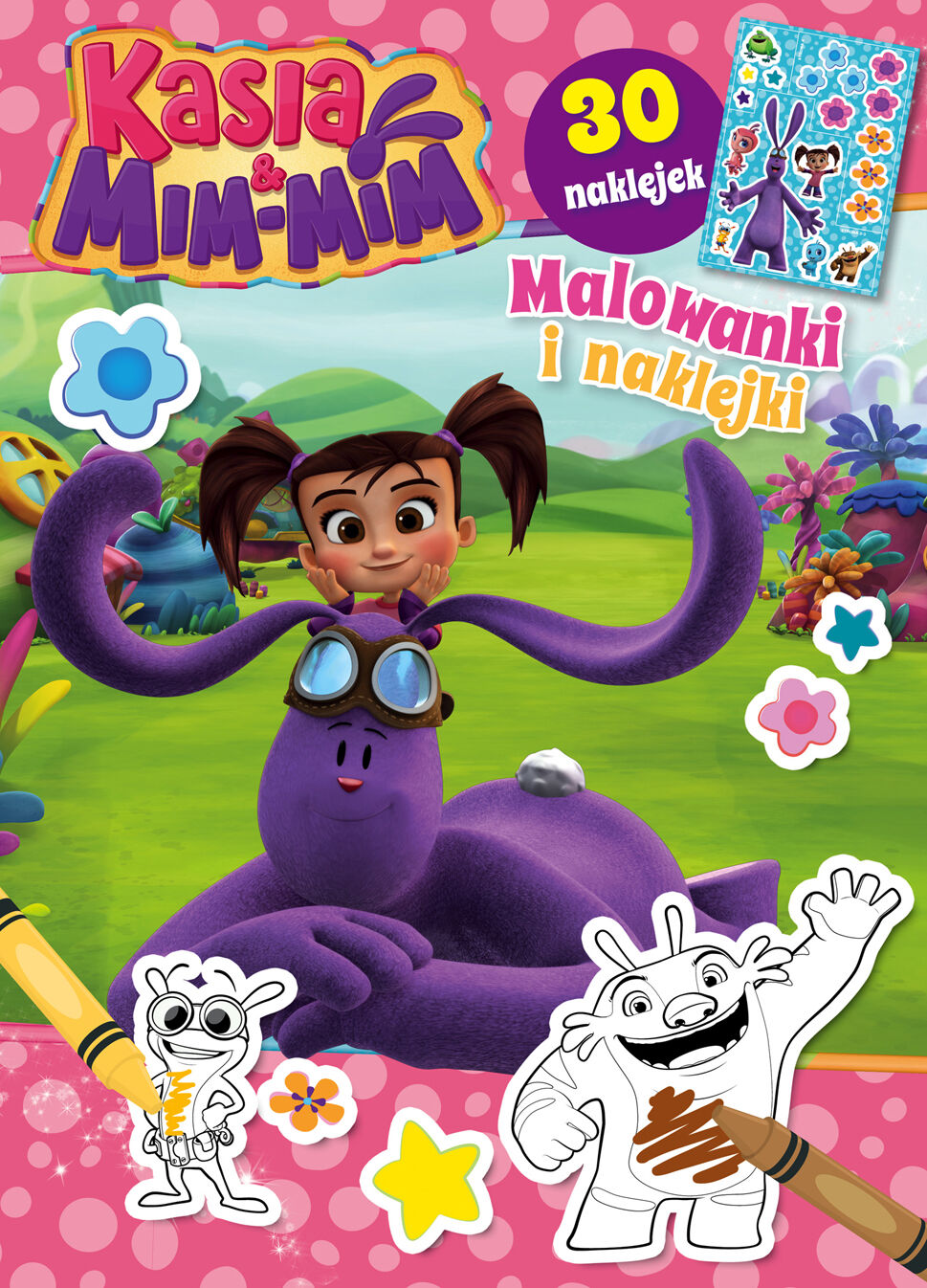Kasia & Mim-Mim Malowanki i Naklejki
