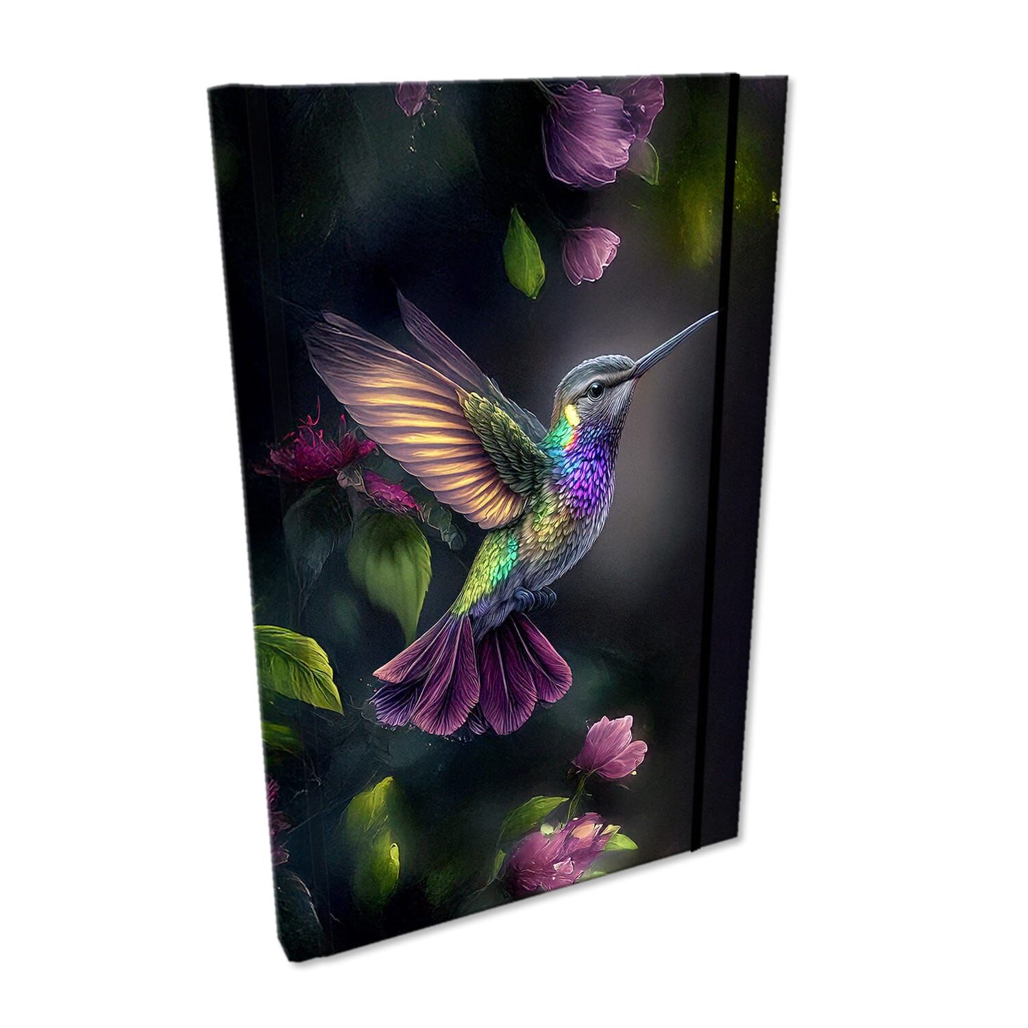 Notes A5 kratka z gumką Soft Touch Koliber Black