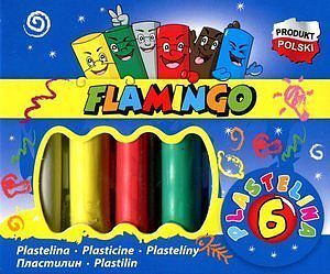 Plastelina Flamingo 6 kol.
