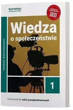 Wiedza o społeczeństwie 1 zakres rozszerzony zawiera treści zp podręcznik zmiana 2022
