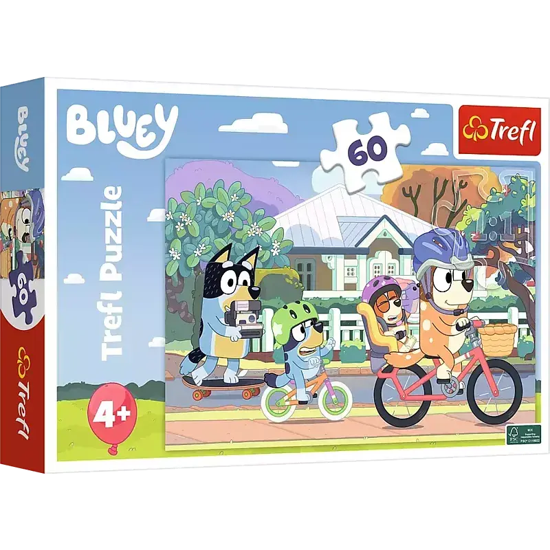 Puzzle Wesoły Bluey 60