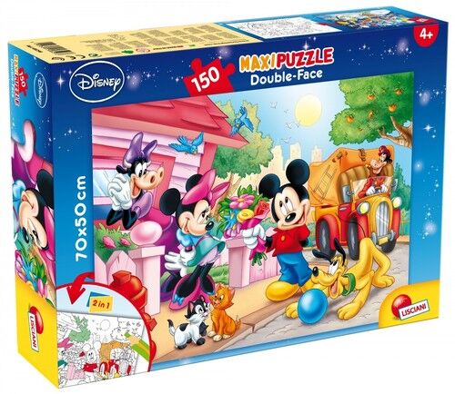 Puzzle dwustronne maxi Myszka Miki 150