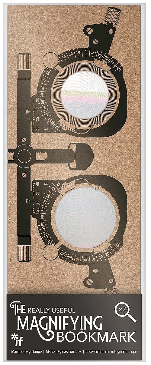 Magnifying bookmark - powiększająca zakładka do książki lupa - optometrists