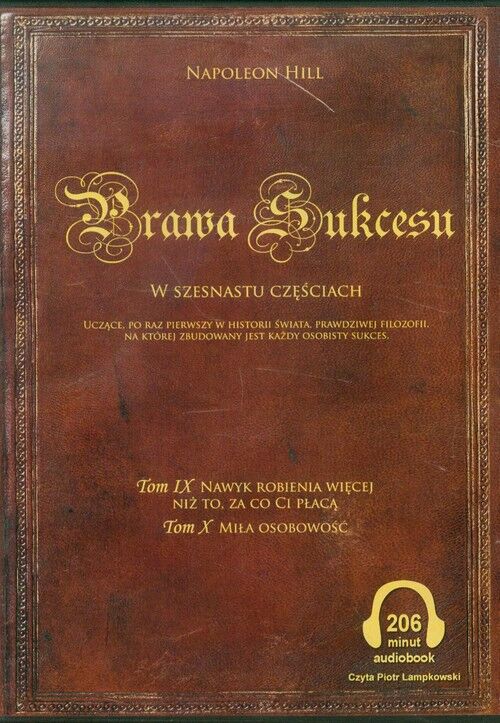 Prawa Sukcesu Tom IX i Tom X (audiobook CD)