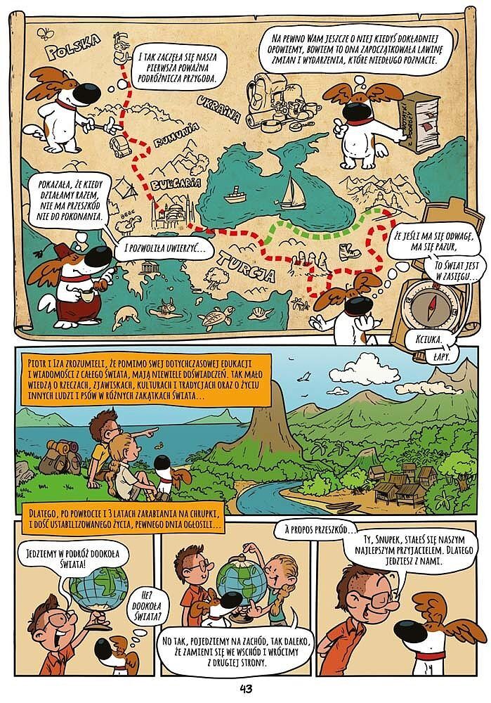 Podróże z pazurem - 1 - Historia łapą pisana