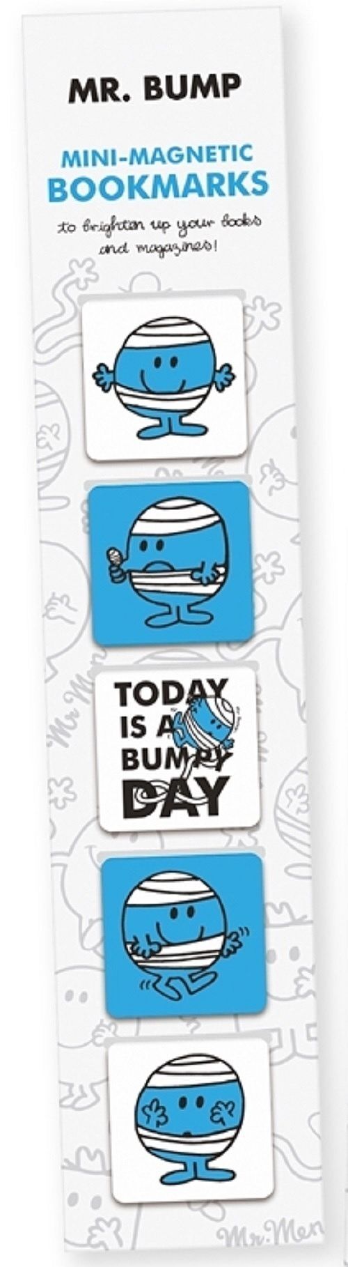 Magnetyczne mini-zakładki mr. Bump