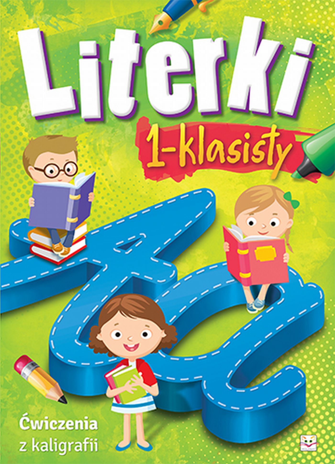 Literki 1-klasisty. Ćwiczenia z kaligrafii.