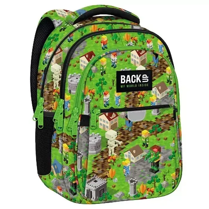 Plecak 3-komorowy backup minecraft plb6p61