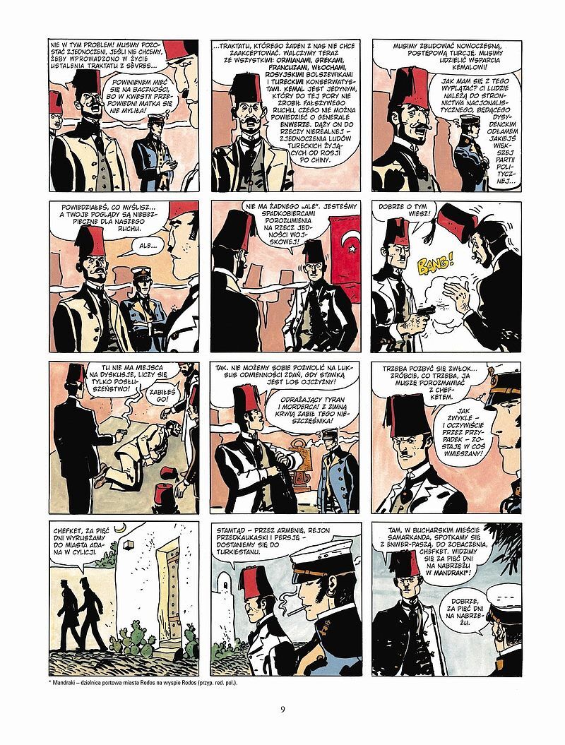 Corto Maltese - 08 - Złoty dom w Samarkandzie (wyd. II)