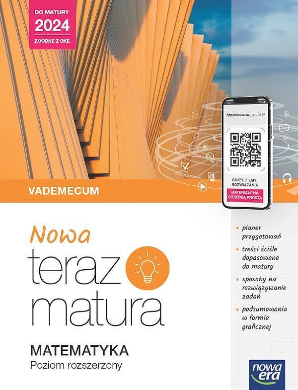 Teraz matura 2023 matematyka vademecum zakres podstawowy i rozszerzony 2023/24