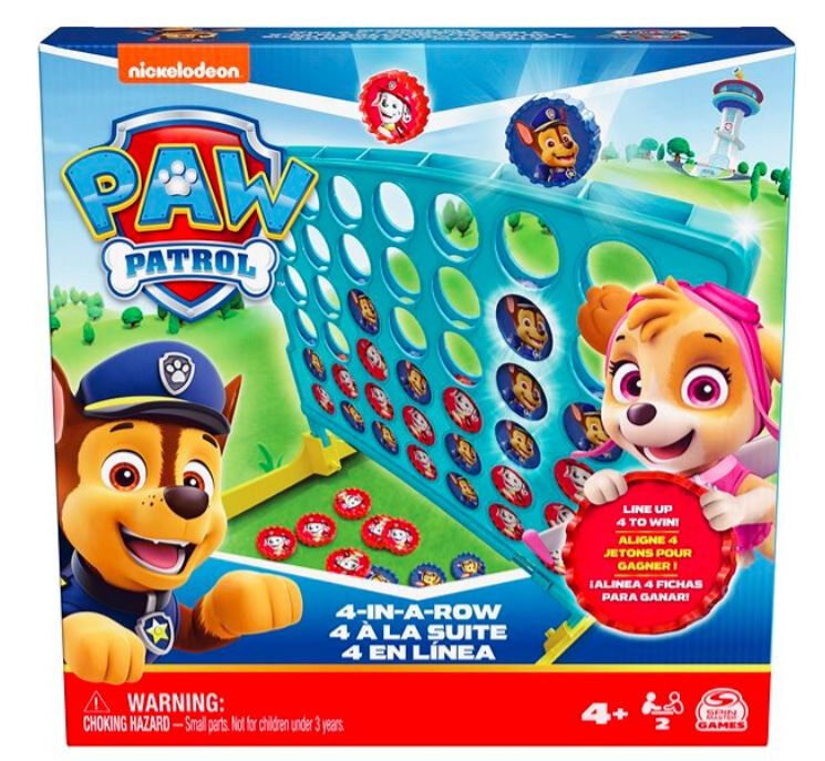 Gra Psi Patrol Cztery w Rzędzie