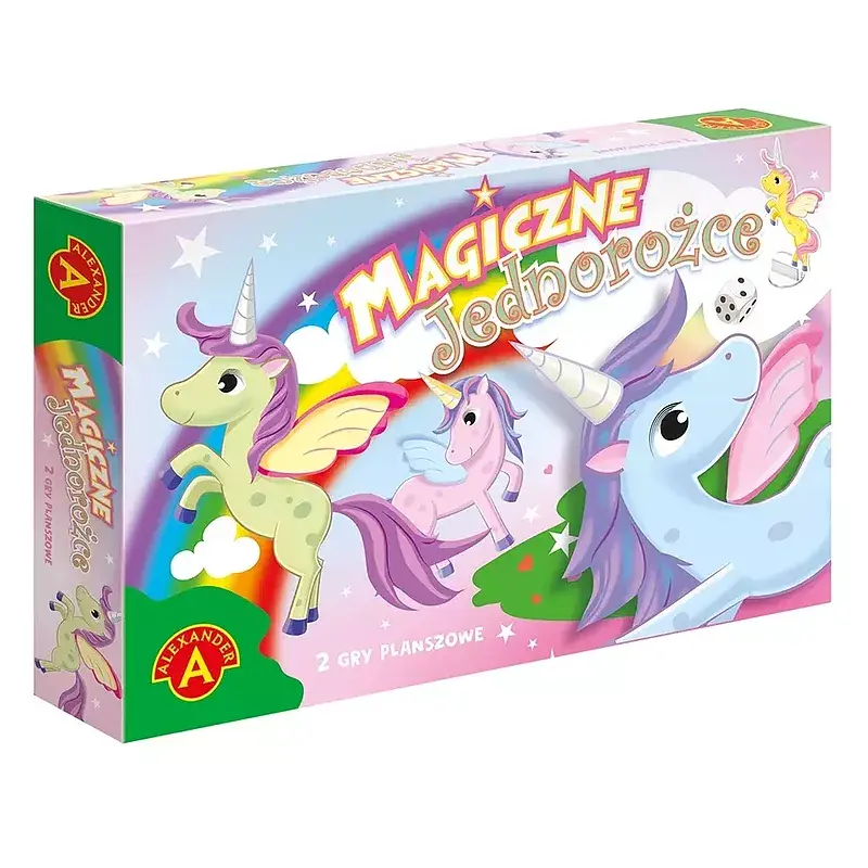 Magiczne Jednorożce Rodzinna gra planszowa