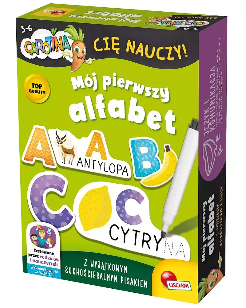 Carotina Cię nauczy! Mój pierwszy alfabet
