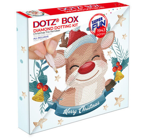 Diamond Dotz Dotz Box Christmas Trio Reindeer
