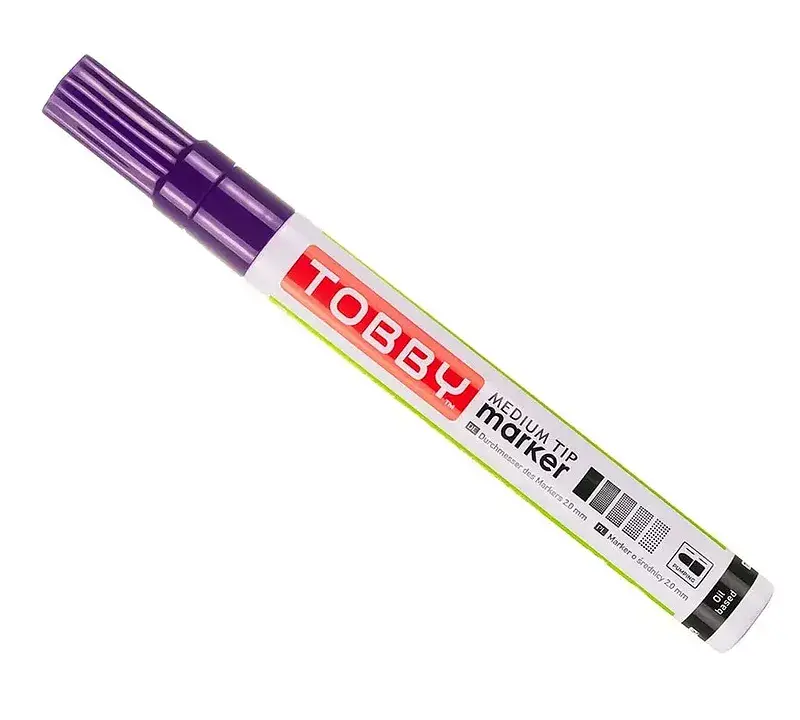 Marker olejowy tobby fioletowy 1szt