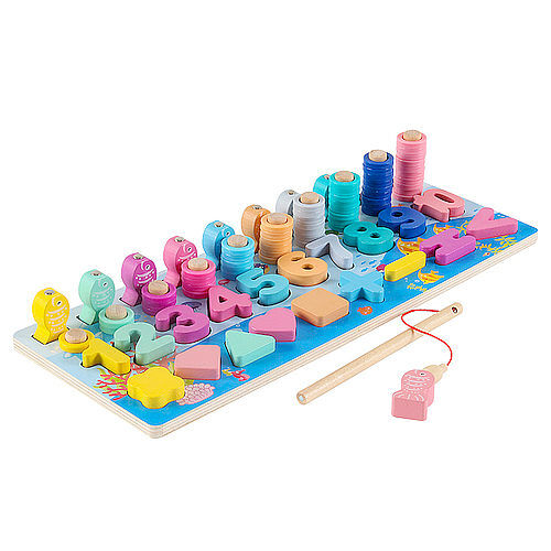Montessori drewniana zabawka edukacyjna sp84019an01