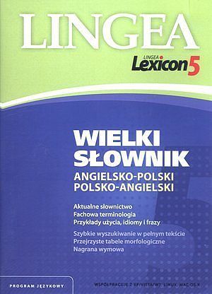Lingea Lexicon 5. Wielki słownik angielsko-polski, polsko-angielski
