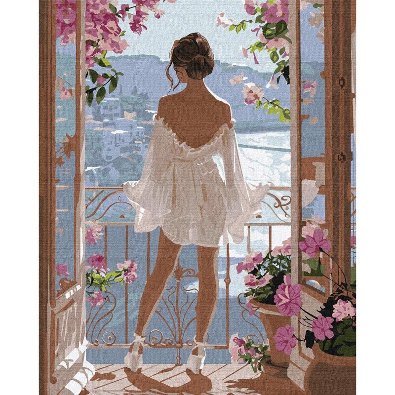 Malowanie po numerach IDEYKA 40x50cm Niesamowity krajobraz