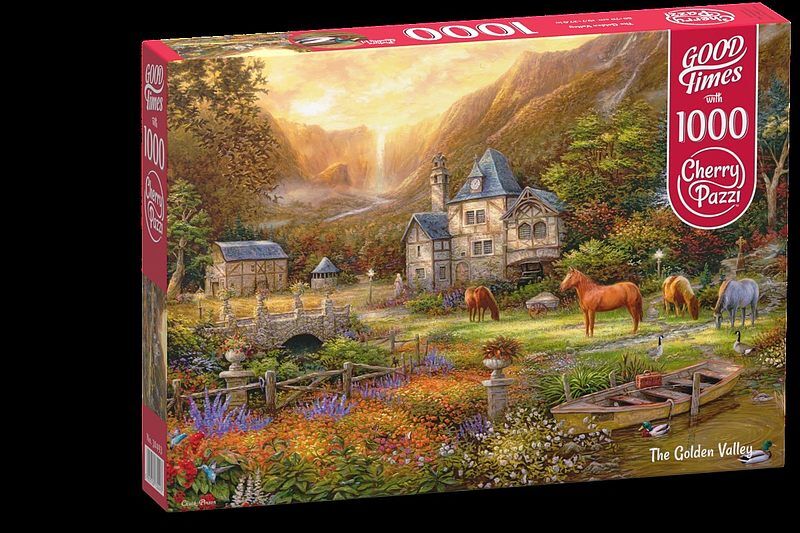Puzzle 1000 cherry pazzi the golden valley
