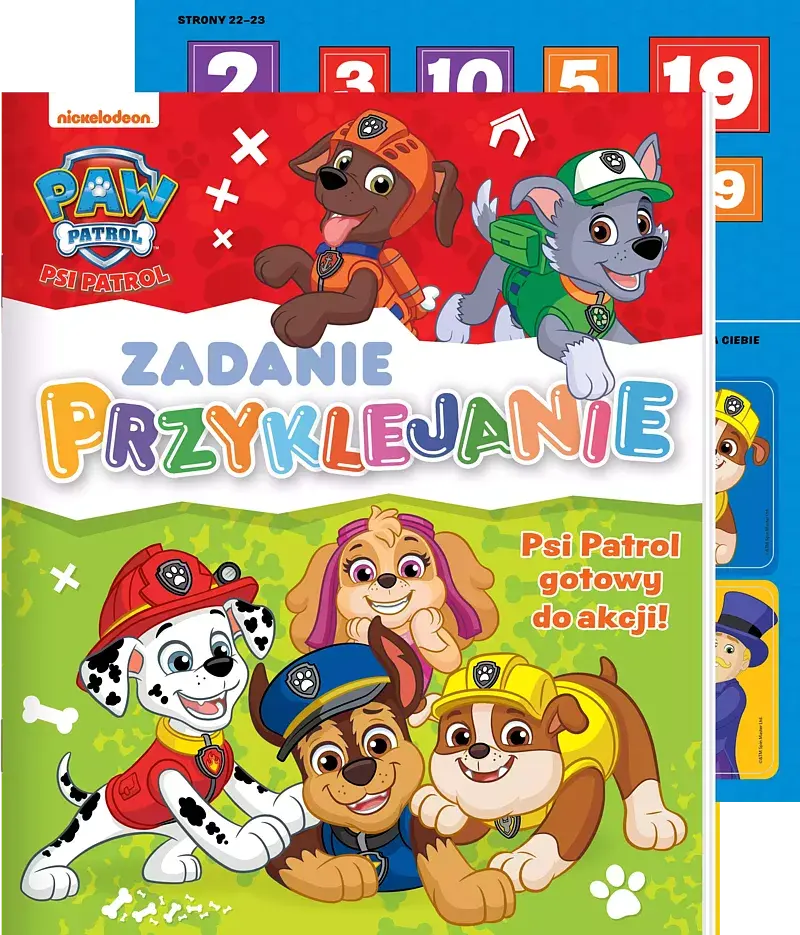 Psi Patrol. Zadanie Przyklejanie 7. Psi Patrol gotowy do akcji