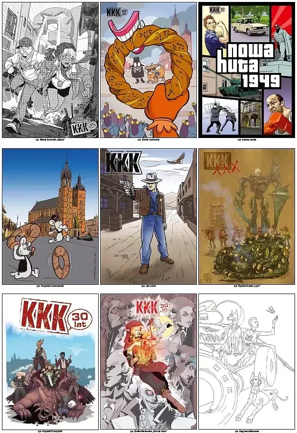 KKK 27 Artbook. 30 lat z KKKomiksem (Okładka C)
