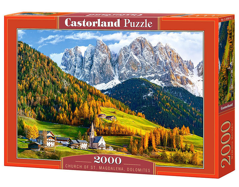 Puzzle 2000 Church of St. Magdalena Dolomites