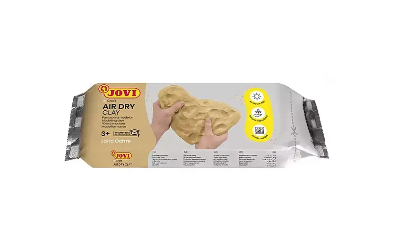 Glina modelarska samoutwardzalna piaskowa 250g