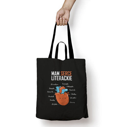Torba bawełniana Mam serce literackie