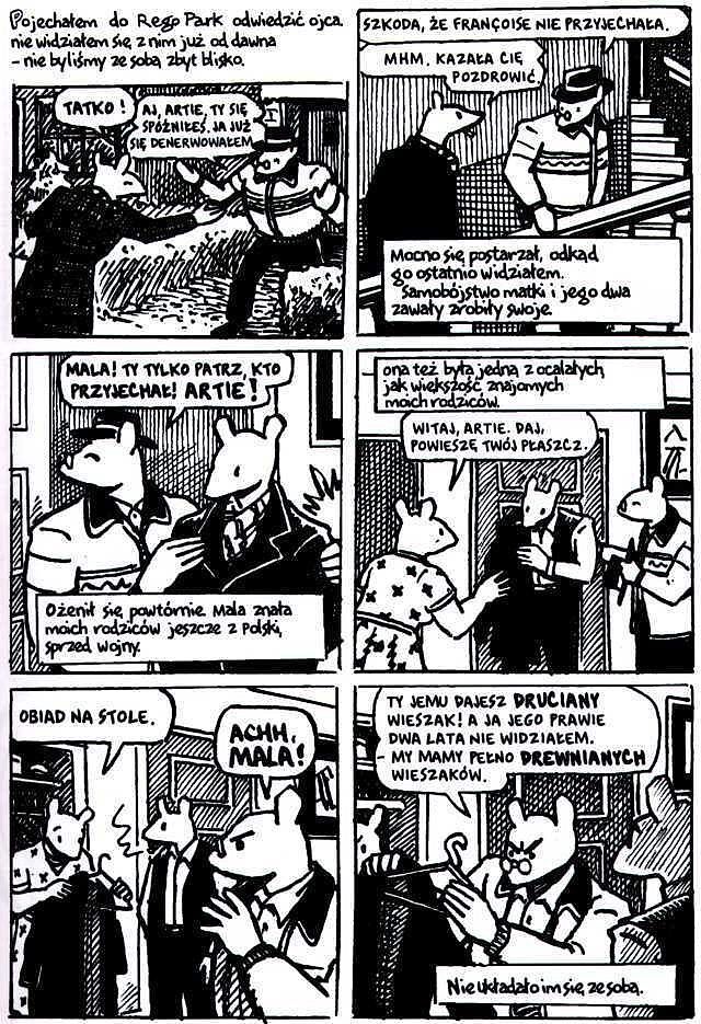 Maus - 1 - Mój ojciec krwawi historią
