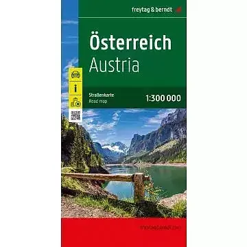 Mapa austria  1:300 000 fb
