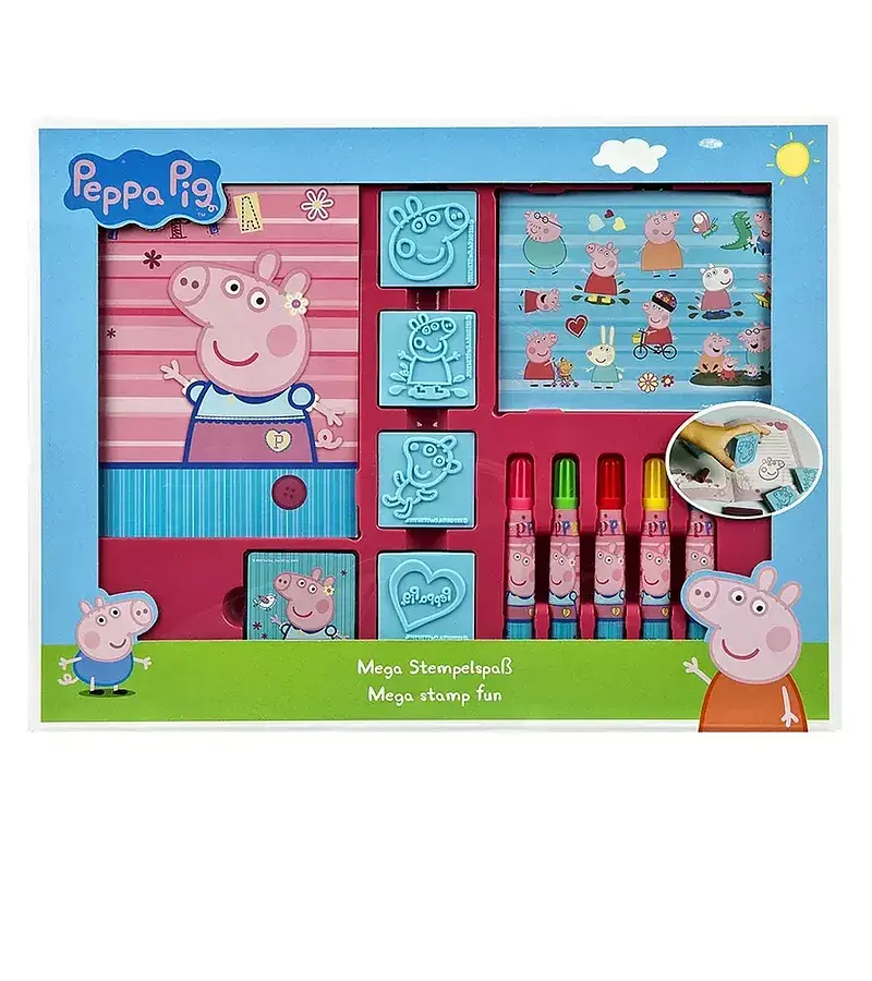 Zestaw ze stempelkami świnka peppa pigp5482