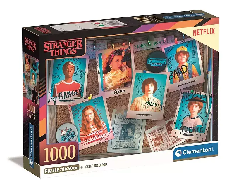 Puzzle 1000 compact netflix stranger things 39860